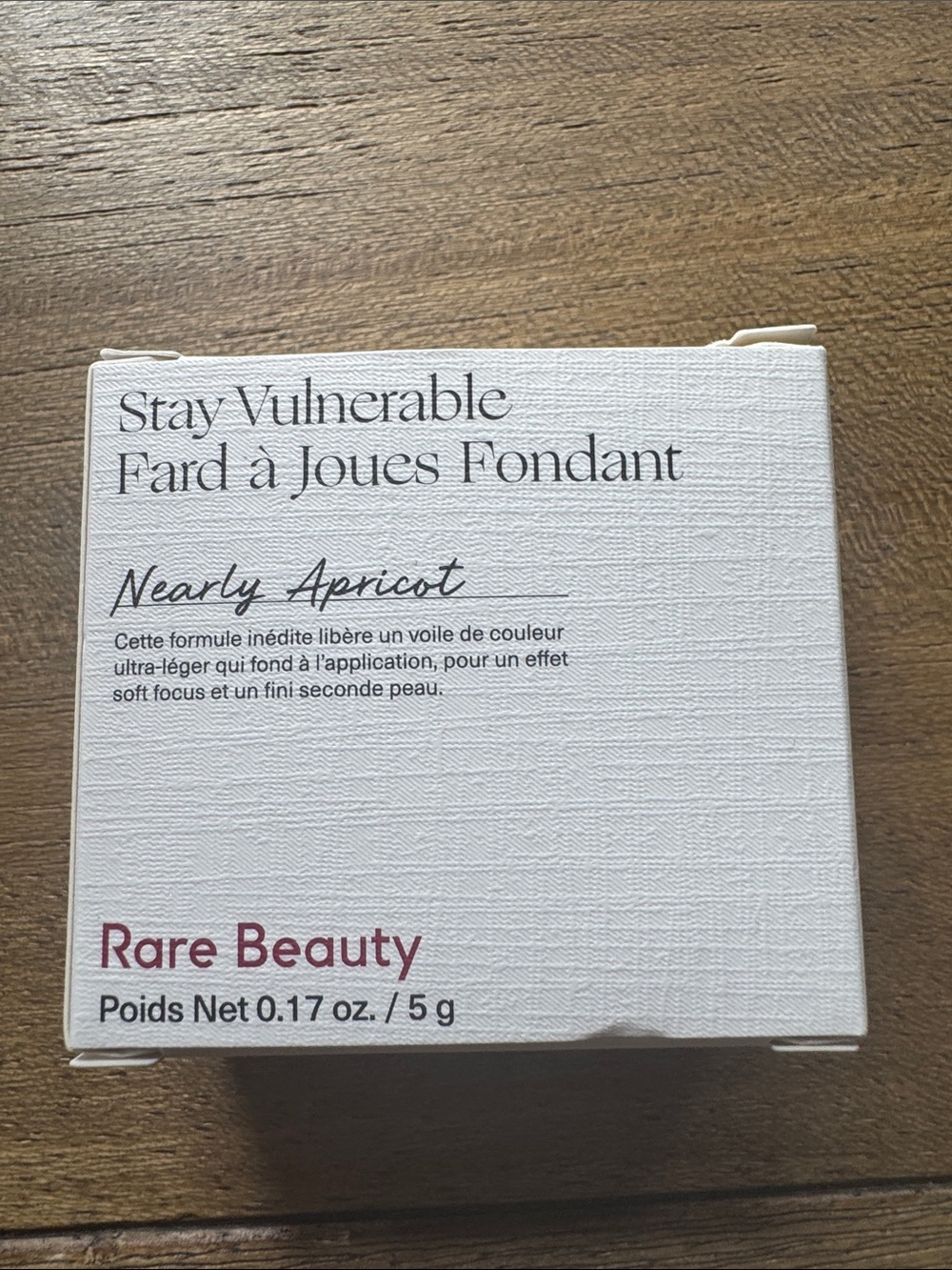 Rare Beauty Stay Vulnerable Melting Blush – Nearly Apricot – 5 g